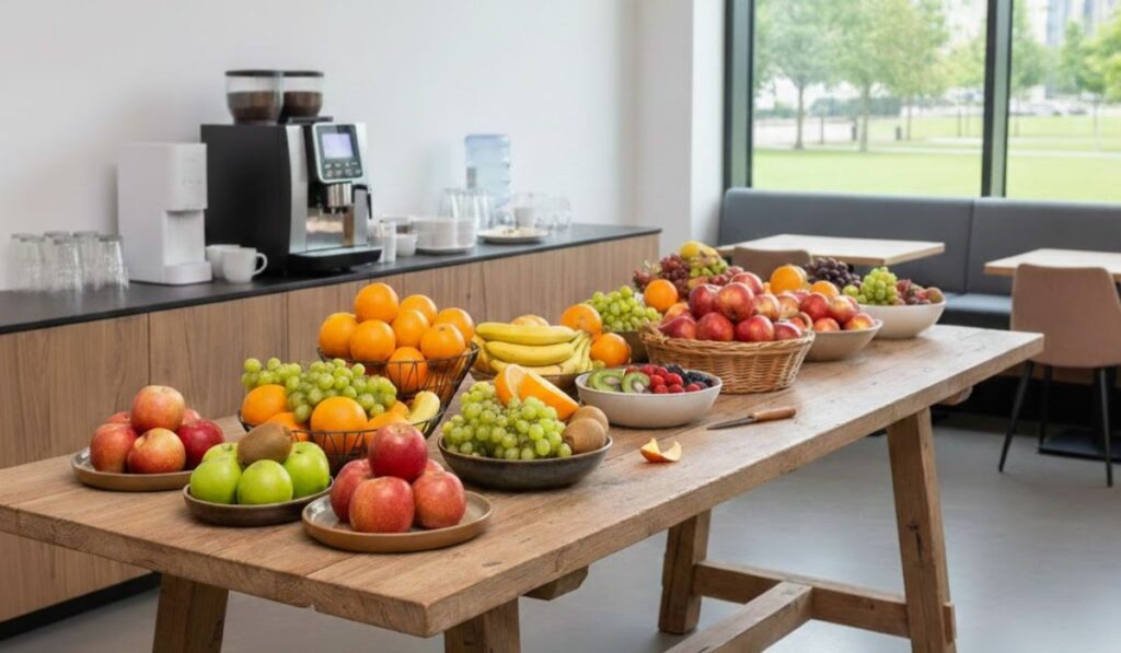 fruit in het bedrijf